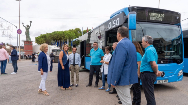 Presentaci&oacute;n de los nuevos autobuses h&iacute;bridos de Alsa