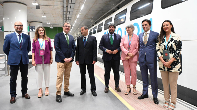 Inauguración de la nueva linea de Ouigo Murcia-Madrid Inauguración de la nueva linea de Ouigo Murcia-Madrid
