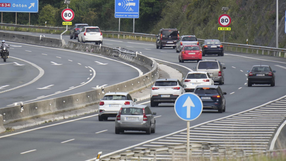 Imagen de una carretera en España - H.Bilbao - EP Imagen de una carretera en España - H.Bilbao - EP