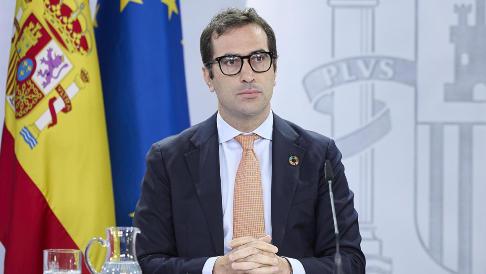 El ministro de Econom&iacute;a, Comercio y Empresa, Carlos Cuerpo. | Foto: Jes&uacute;s Hell&iacute;n - EP