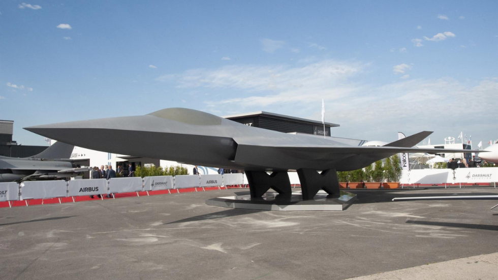 Prototipo del futuro avión de combate europeo (NGWS/FCAS/SCAF) - MINISTERIO DE DEFENSA - Archivo