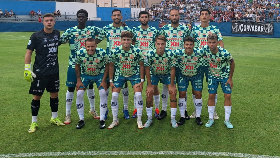 Alineación del Yeclano Deportivo ante el Águilas. Alineación del Yeclano Deportivo ante el Águilas.