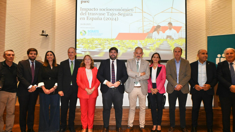 Presentaci&oacute;n del informe titulado 'Impacto socioecon&oacute;mico del trasvase Tajo-Segura en Espa&ntilde;a (2024)', encargado por Scrats.