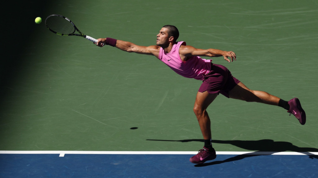 Alcaraz no se detiene: arrolla a Lehecka y ya está en semifinales del US Open. | Foto: cuenta X Alcaraz no se detiene: arrolla a Lehecka y ya está en semifinales del US Open. | Foto: cuenta X