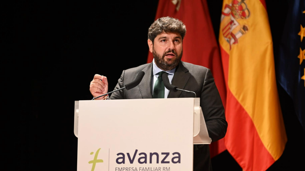 El Presidente De La Comunidad, Fernando López Miras.