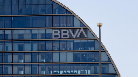 Fachada de la sede de BBVA.1 Foto: BBVA