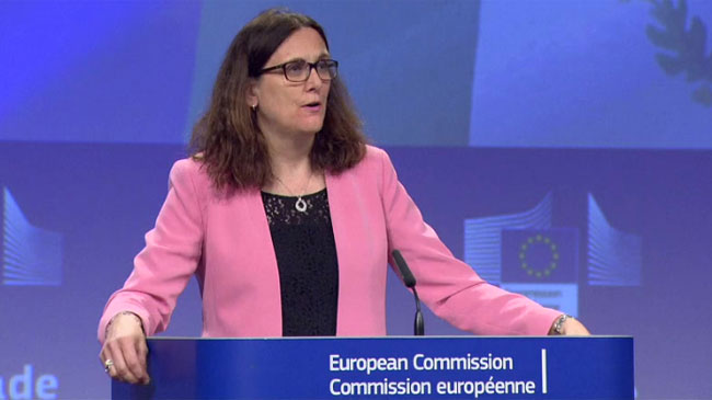Cecilia Malmstrom, comisaria de Comercio