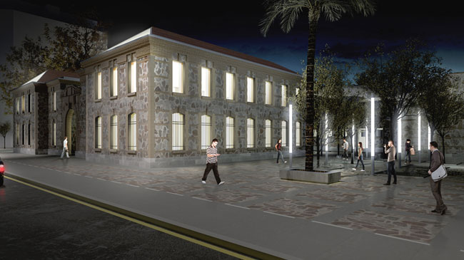 Recreación de la Cárcel Vieja restaurada Recreación de la Cárcel Vieja restaurada