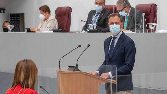 Marcos Ortuño comparece ante la Asamblea Regional Marcos Ortuño comparece ante la Asamblea Regional