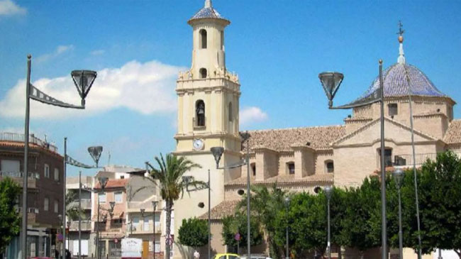 Iglesia de la Pur&iacute;sima, en Fortuna