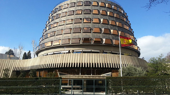 Sede del Tribunal Constitucional en Madrid
