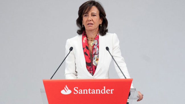 Ana Patricia Bot&iacute;n es la presidenta del Banco Santander