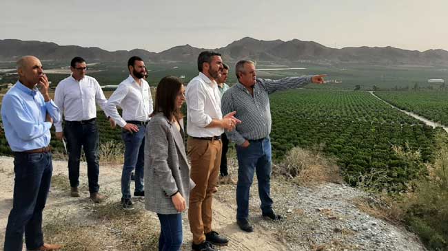 Antonio Luengo en la finca Do&ntilde;a Ana, de la empresa Tecnicrop
