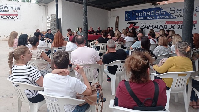 Asistentes a una de las asambleas convocadas por el comit&eacute; de empresa