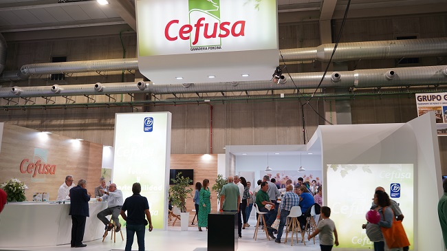 Stand de Cefusa en la la 55 edici&oacute;n de la Feria Ganadera, Industrial y Agroalimentaria Sepor