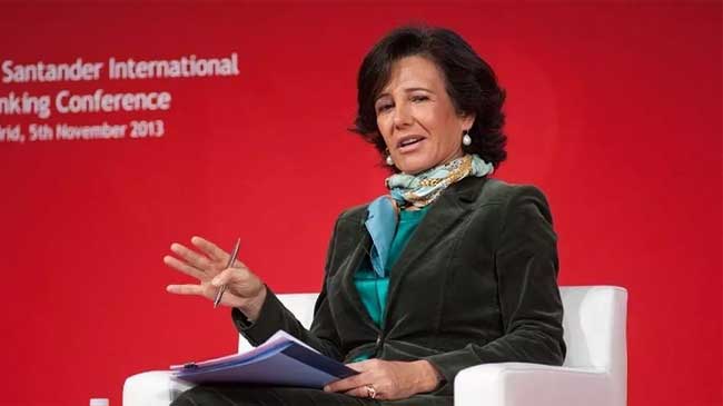 Ana Patricia Bot&iacute;n, presidenta del Banco Santander