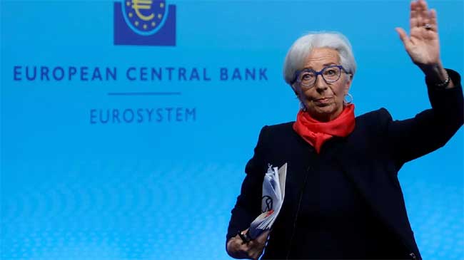 Christine Lagarde es la presidenta del Banco Central Europeo