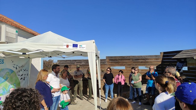 Antonio Luengo particip&oacute; en el Parque Regional Las Salinas de San Pedro del Pinatar en las actividades programadas con motivo del D&iacute;a Mundial de las Aves Migratorias