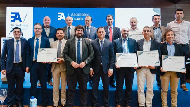 Foto de familia de los galardonados en la edición del pasado año Foto de familia de los galardonados en la edición del pasado año