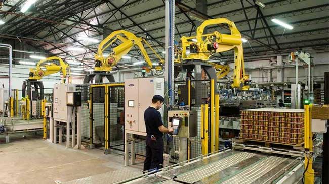 Interior de las instalaciones de Auxiliar Conservera en Molina de Segura