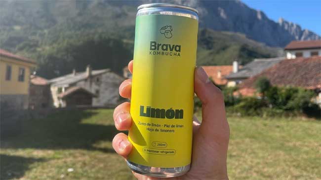 Brava Lim&oacute;n, la mejor kombucha de fruta del mundo