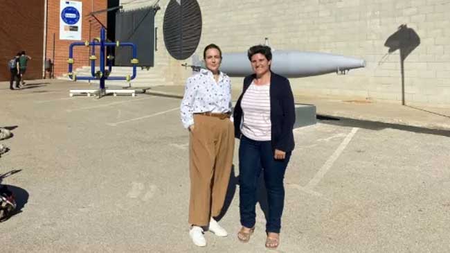 Mar&iacute;a Luisa Lucas y Ana Bel&eacute;n Soler, del&nbsp;CIFP Polit&eacute;cnico Cartagena