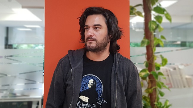 El escritor y periodista Manuel Jabois