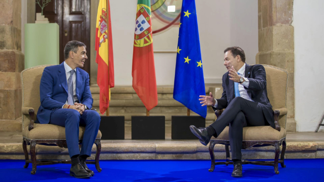 Pedro S&aacute;nchez y Lu&iacute;s Montenegro