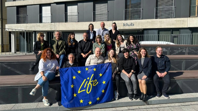 Representantes del Ayuntamiento de Cartagena participando en las reuniones transnacionales del proyecto Life Bauhasing Europe