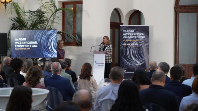 La consejera de Política Social destaca el papel de las empresas para “promover una sociedad más inclusiva, sostenible e igualitaria” La consejera de Política Social destaca el papel de las empresas para “promover una sociedad más inclusiva, sostenible e igualitaria”