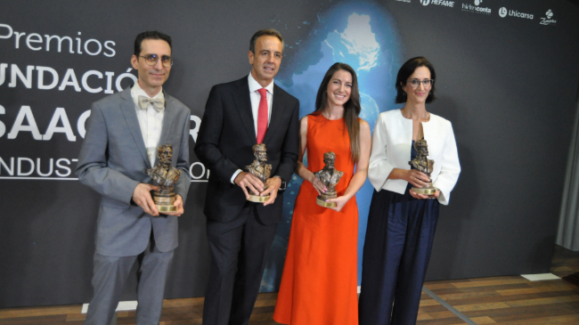 Los premiados. Foto: G.V.P. Los premiados. Foto: G.V.P.