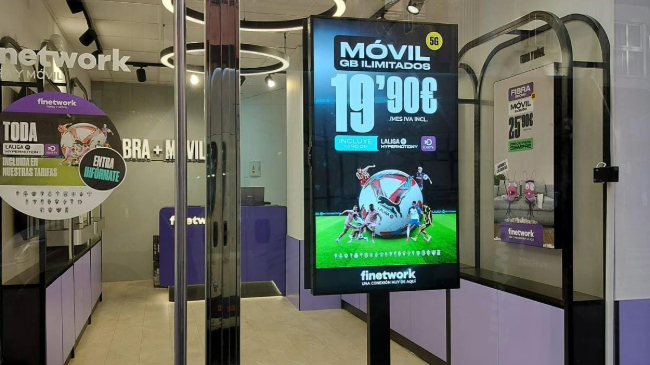 Imagen de la nueva tienda de Finetwork en Murcia