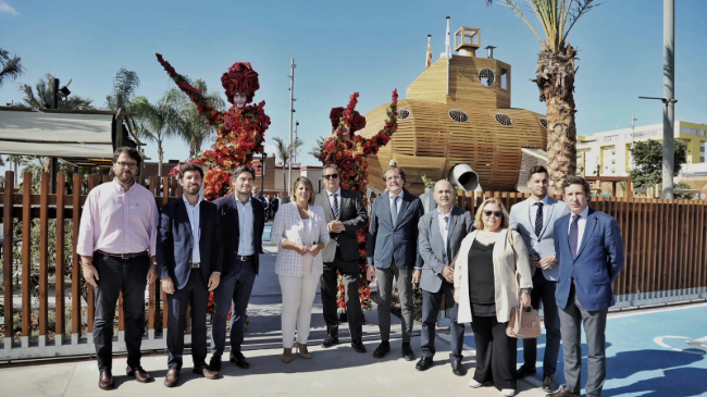 Imagen de la presentaci&oacute;n de las reformas en el Parque Mediterr&aacute;neo