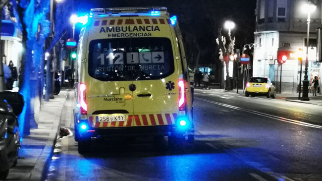 Imagen de archivo de una ambulancia