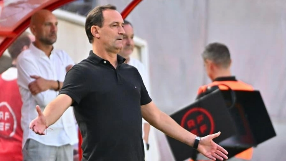 El entrenador del Real Murcia, Joseba Etxeberria.