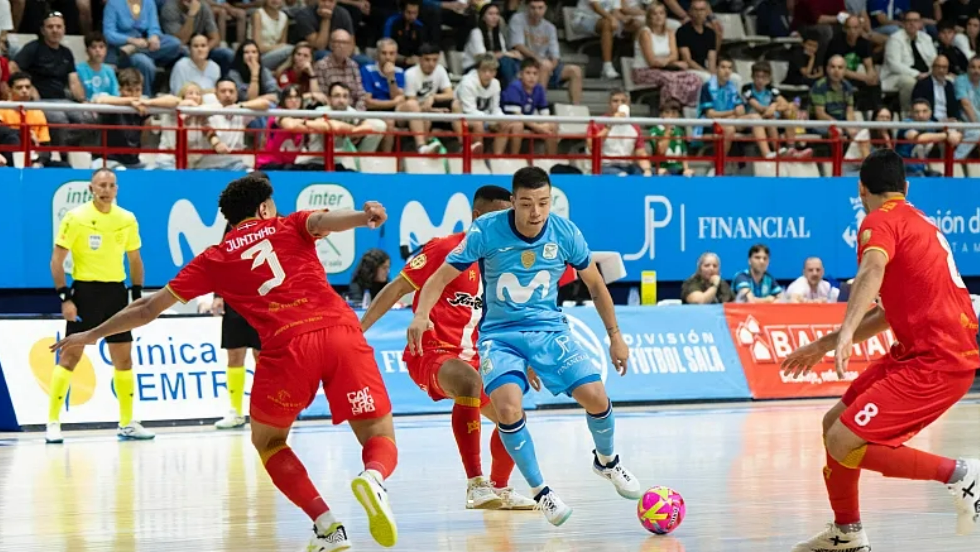 El Jimbee empata ante el Inter (RFEF). El Jimbee empata ante el Inter (RFEF).