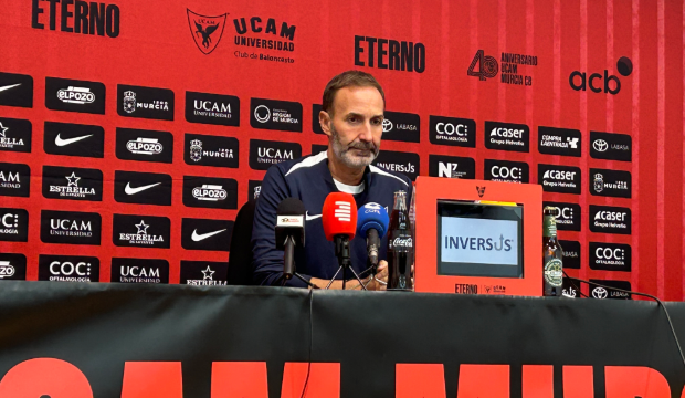 Sito Alonso en la rueda de prensa previa al encuentro contra Baskonia. Sito Alonso en la rueda de prensa previa al encuentro contra Baskonia.