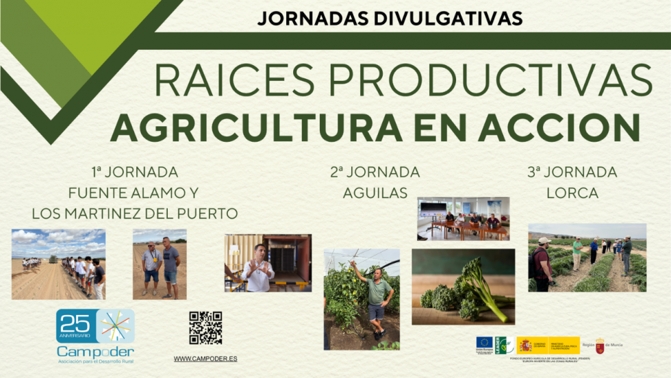 Campoder cierra con éxito el ciclo “Raíces Productivas”, que recorrió Fuente Álamo, Águilas y Lorca para acercar la agricultura a la sociedad - CAMPODER Campoder cierra con éxito el ciclo “Raíces Productivas”, que recorrió Fuente Álamo, Águilas y Lorca para acercar la agricultura a la sociedad - CAMPODER