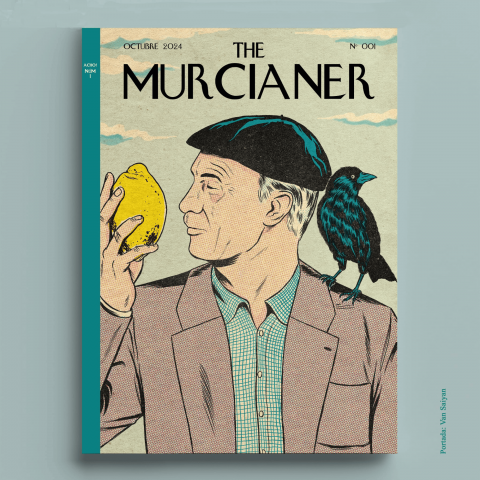 001 The Murcianer - Portada: Van Saiyan (Anteo P&eacute;rez, tambi&eacute;n creador de The Murcianer)