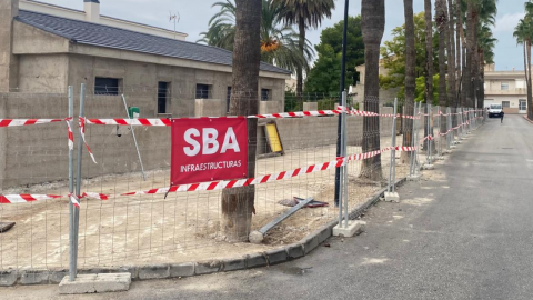 Obras de remodelación en el Paseo de San Roque de Fortuna, ejecutadas por SBA Infraestructuras dentro del Plan de Obras y Servicios 2024-2025