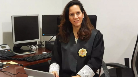 La juez decana del Partido Judicial de Cartagena, María del Mar Gómez Hernández