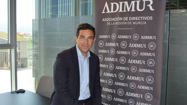 Antonio L&oacute;pez es el presidente de la Asociaci&oacute;n de Directivos de la Regi&oacute;n de Murcia