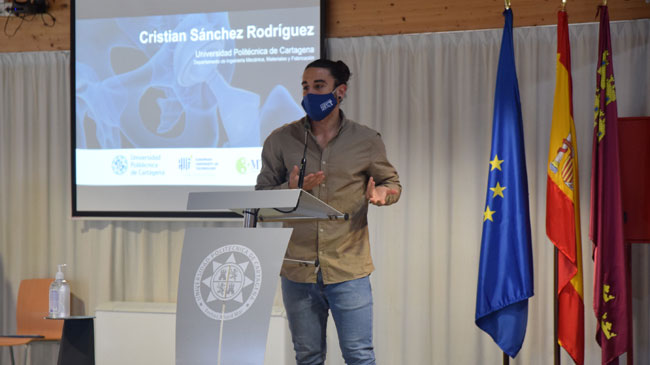 Cristian S&aacute;nchez fue el ganador de la primera edici&oacute;n del concurso en la UPCT