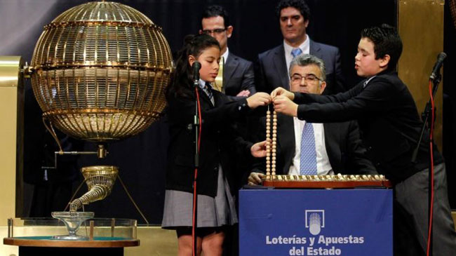 Imagen del sorteo de Navidad de 2019
