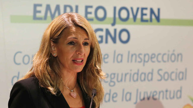 Yolanda D&iacute;az, ministra de Trabajo