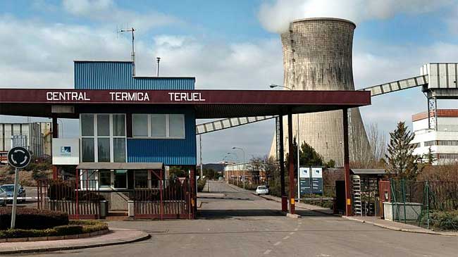 Instalaciones de la antigua central t&eacute;rmica de Teruel