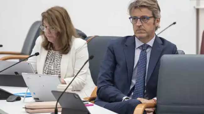 Luis Alberto Mar&iacute;n, en la Asamblea Regional