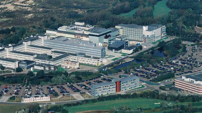 Una de las sedes de la Agencia Espacial Europea en la ciudad holandesa de Noordwijk