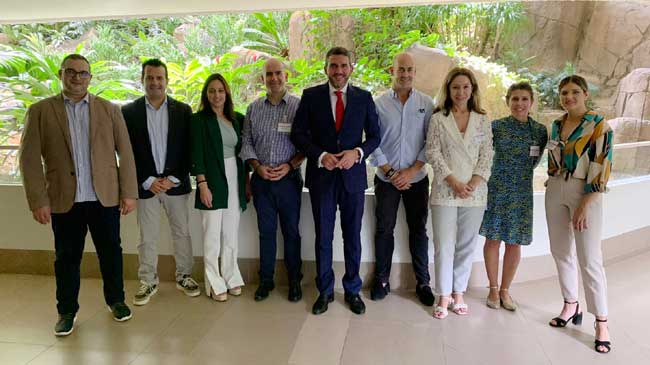 Miembros de la delegaci&oacute;n murciana en Singapur