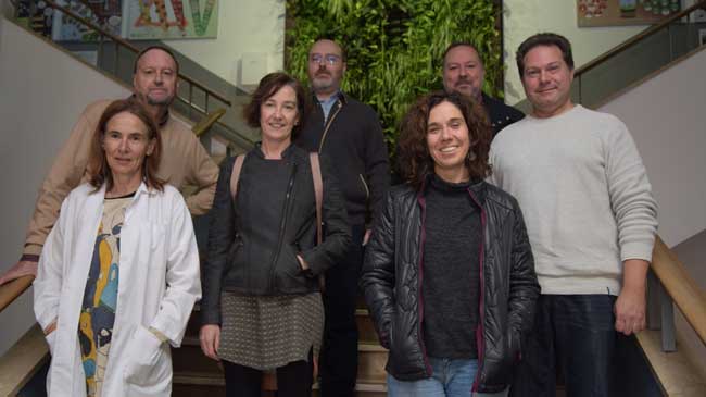 Jos&eacute; Miguel Molina junto al resto del equipo directivo